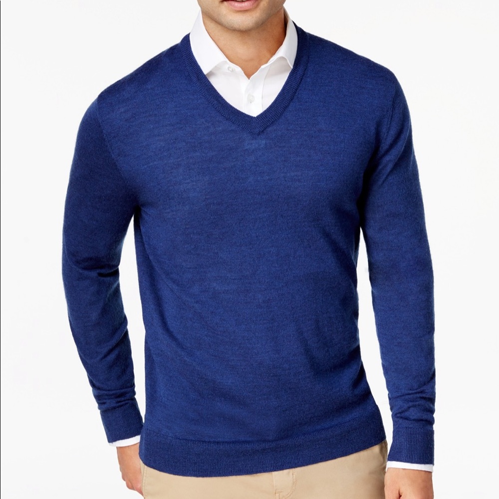 NWT Club Room V-Neck Sweater